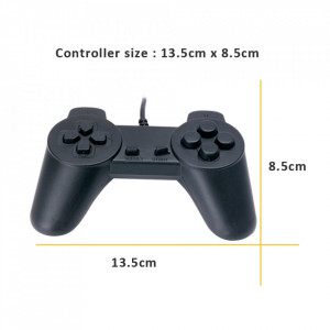 Consola De Jocuri GS4 PRO, 2 Controller Cu Fir, 200 de jocuri retro instalate in memorie, slot diskete