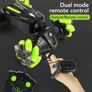 Mașină de jucărie cu telecomandă, control prin gesturi, rotire 360 grade, wifi 2.4GHz, Stunt Car, SY058F