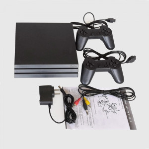 Consola De Jocuri GS4 PRO, 2 Controller Cu Fir, 200 de jocuri retro instalate in memorie, slot diskete