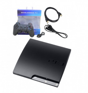 Consola Sony Playstation 3 Slim, PS3, 500GB, 1 joystick, negru