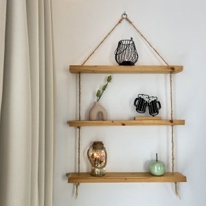 Decoratiune Casa, Halbe cu bere – DECORADI®, Eco-friendly, Baza din Lemn Natural, Design Abstract, Negru 13cm – Cadou sau Decoratiune de interior cu design modern, Printat 3D din PLA Eco(plastic biodegradabil) - Img 5