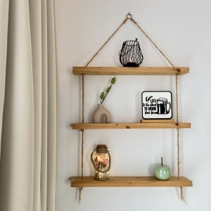 Decoratiune Casa, Halba cu Bere – DECORADI®, Eco-friendly, Baza din Lemn Natural, Design Abstract, alb / negru 17cm – Cadou sau Decoratiune de interior cu design modern, Printat 3D din PLA ECO (plastic biodegradabil) - Img 5