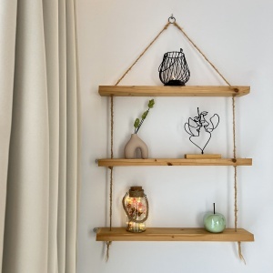 Decoratiune Casa, Conexiune Tacita – DECORADI®, Eco-friendly, Baza din Lemn Natural, Cadou romantic pentru INDRAGOSTITI, Negru 21 cm – Decoratiune de interior cu Design Modern, Printat 3D din PLA Eco (plastic biodegradabil) - Img 5