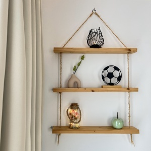 Decoratiune Casa, Minge de Fotbal – DECORADI®, Eco-friendly, Baza din Lemn Natural, Design Abstract, Negru 17cm – Cadou sau Decoratiune de interior ideala pentru iubitorii de sport, Printat 3D din PLA Eco (plastic biodegradabil) - Img 5