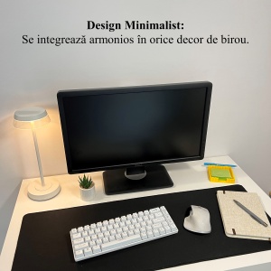 Suport pentru notite de birou cu spatiu dedicat pentru pixuri cu sablon pentru liste personalizate, Galben,9.5 cm, imprimat 3D din PLA Bioplastic - Img 5