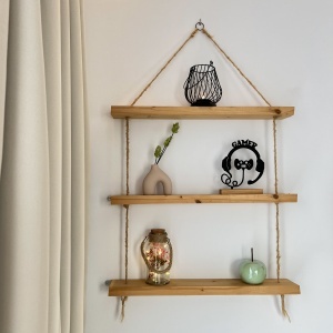 Decoratiune Casa, Casti Gaming – DECORADI®, Eco-friendly, Baza din Lemn Natural, Design Modern, Negru 17cm – Cadou sau Decoratiune de interior ideala pentru iubitorii de jocuri video, Printat 3D din PLA (plastic biodegradabil) - Img 5
