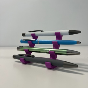 Suport 4 pixuri, Mov, imprimat 3D din PLA (Bioplastic)