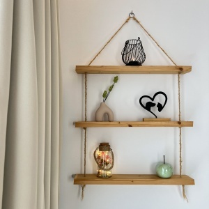 Decoratiune Casa, Caine si pisica in inimioara – DECORADI®, Eco-friendly, Baza din Lemn Natural, Design Modern, Negru 20cm – Cadou sau Decoratiune de interior ideala pentru iubitorii de animale, Printat 3D din PLA Eco (plastic biodegradabil) - Img 5