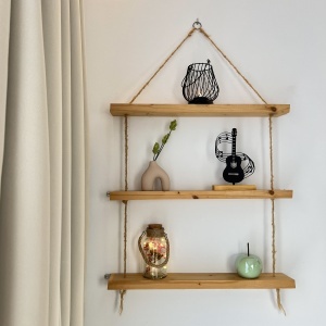 Decoratiune Casa, Chitara & Portativ – DECORADI®, Eco-friendly, Baza din Lemn Natural, Design Modern, Negru 21cm – Cadou sau decoratiune de interior ideala pentru iubitorii de muzica, Printat 3D din PLA Eco (plastic biodegradabil) - Img 5