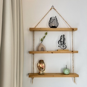 Decoratiune Casa, Chitara & Cheia Sol – DECORADI®, Eco-friendly, Baza din Lemn Natural, Design Modern, Negru 20.5cm – Cadou sau decoratiune de interior ideala pentru iubitorii de muzica, Printat 3D din PLA Eco (plastic biodegradabil) - Img 5