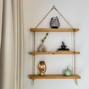 Decoratiune Casa, Coffee Time – DECORADI®, Eco-friendly, Baza din Lemn Natural, Design Modern, Negru 16cm – Cadou sau Decoratiune de interior ideala pentru iubitorii de cafea, Printat 3D din PLA(plastic biodegradabil) - Img 5