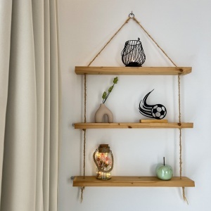 Decoratiune Casa, Minge de Fotbal – DECORADI®, Eco-friendly, Baza din Lemn Natural, Design Abstract, Negru 18cm – Cadou sau Decoratiune de interior ideala pentru iubitorii de sport, Printat 3D din PLA Eco (plastic biodegradabil) - Img 5