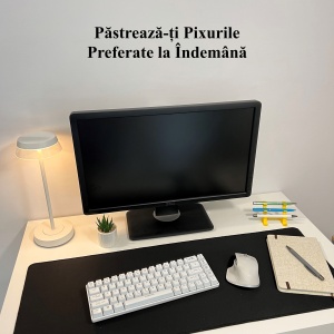 Suport pentru 4 pixuri, Galben, imprimat 3D din PLA (Bioplastic) - Img 5