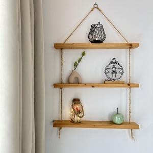 Decoratiune Casa, zodia BALANTA – DECORADI®, Eco-friendly, Baza din Lemn Natural, Design Abstract, Negru 18 cm – Cadou sau Decoratiune de interior cu design modern, Printat 3D din PLA Eco (plastic biodegradabil) - Img 5
