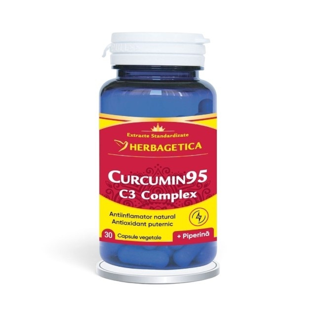 Curcumin 95 C3 Complex, 30 capsule, Herbagetica