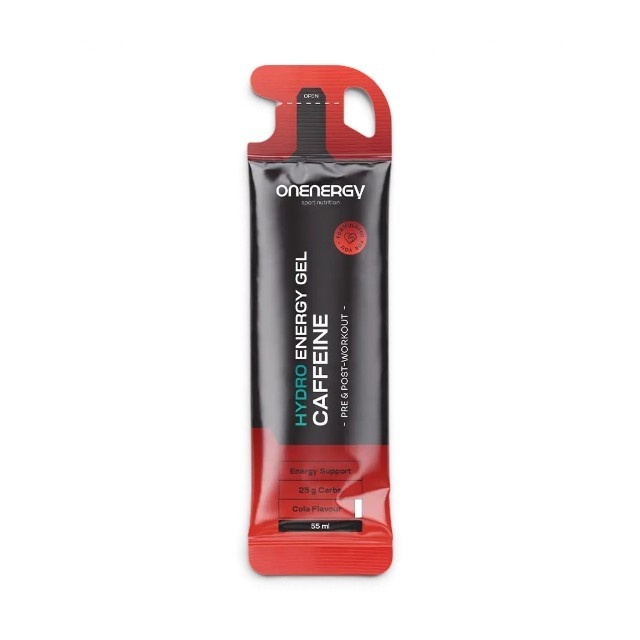 Hydro Gel Energizant, supliment alimentar pentru energie și reducerea oboselii în timpul activității fizice, aromă de cola, 55 ml, OnEnergy