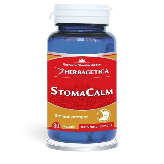 StomaCalm, 30 capsule, Herbagetica