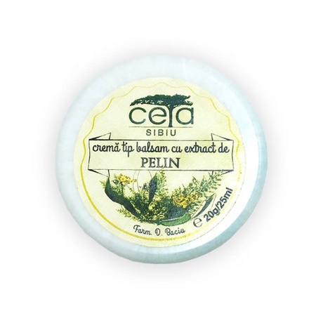Cremă tip balsam cu extract de pelin, 20 g, Ceta Sibiu