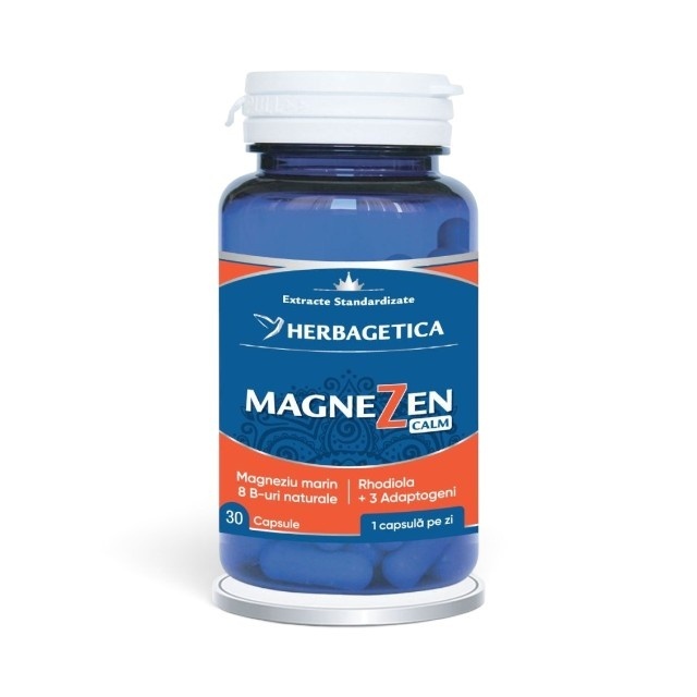 MagneZen Calm, 30 capsule, Herbagetica