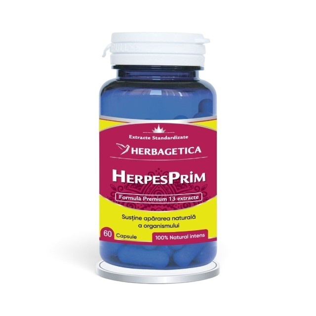HerpesPrim, 60 capsule, Herbagetica