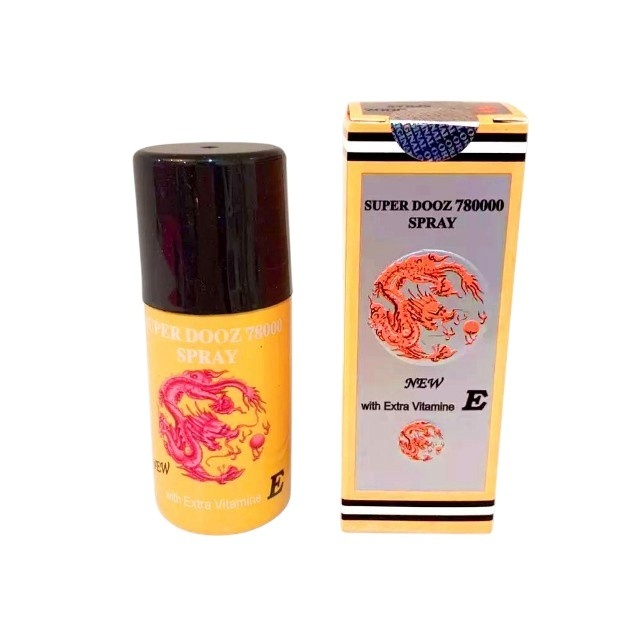Super Dooz 78000, spray intim masculin, ajută la controlul ejaculării și reducerea temporară a sensibilității, 45 ml