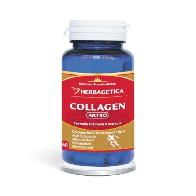 Collagen Artro, 60 capsule, Herbagetica