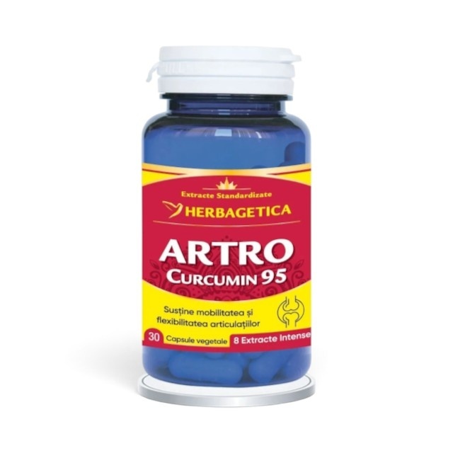 Artro Curcumin 95, 30 capsule, Herbagetica