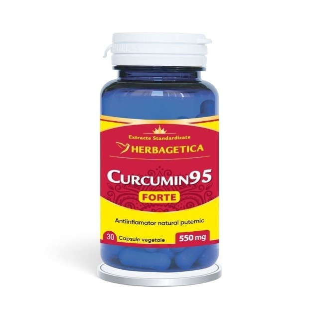 Curcumin 95 Forte, 30 capsule, Herbagetica