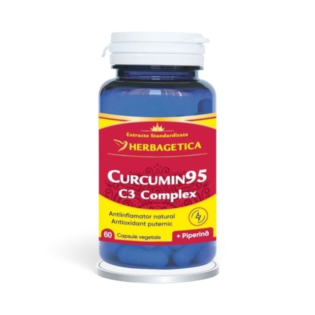 Curcumin 95 C3 Complex, 60 capsule, Herbagetica