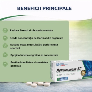 Ashwagandha, 60 capsule, Balkan Pharmaceuticals - Img 3