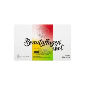 Beautyllagen® Shot cu aromă de măr și lime, 15 buc x 30 ml, Pharmaverum - Img 2