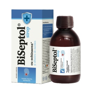 Biseptol Sirop cu albastru de metilen și echinacea, 200 ml, Dacia Plant