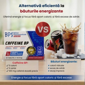 Caffeine, 60 tablete, Balkan Pharmaceuticals - Img 6