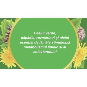 Ceai Colesterol, M102, 50 g, Fares - Img 2