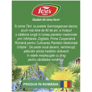 Ceai curățarea sângelui, P126, 20 plicuri, Fares - Img 3