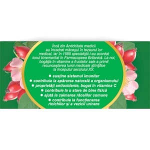 Ceai de măceșe F 181, 20 plicuri, Fares - Img 5