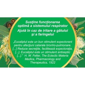Ceai Eucalipt frunze R33, 50 g, Fares - Img 4