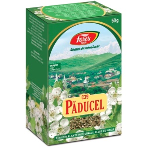 Ceai Păducel frunze și flori C 39, 50 g, Fares