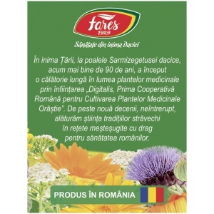 Ceai Vezica Biliară, D106, 20 plicuri, Fares - Img 4