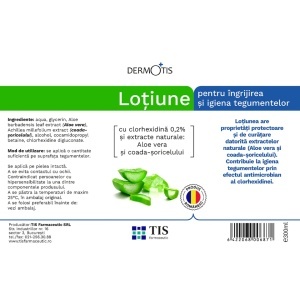 DermoTis Loțiune cu clorhexidină 0,2%, 300 ml, Tis Farmaceutic - Img 2