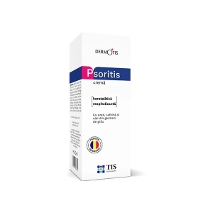 DermoTis PsoriTis cremă pentru corp, 50 ml, Tis Farmaceutic