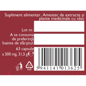 Fitotensin Forte, C47, 63 capsule, Fares - Img 5