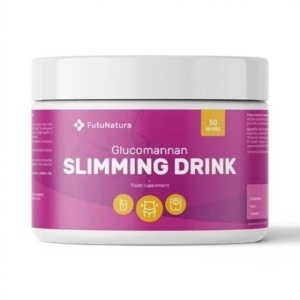 FutuNatura, Glucomannan Slimming Drink - pulbere, 170 g