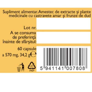 Glicostat, M97, 60 capsule, Fares - Img 4