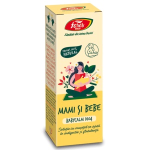Mami și bebe Babycalm soluție, D104, 30 ml, Fares