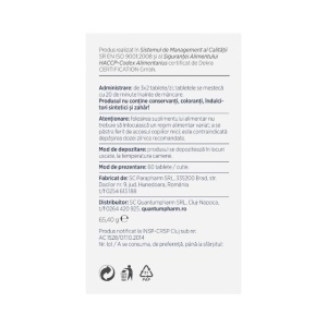 Myrtilovit, cu afine, cătină și crom, ajută la menținerea glicemiei în limite normale, susține tranzitul intestinal, 60 tablete masticabile, Parapharm - Img 3
