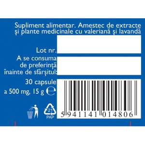 Noapte bună N136, 30 capsule, Fares - Img 5