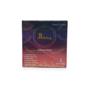 Prezervative Ultra Hot, 3 buc, Diblong - Img 3