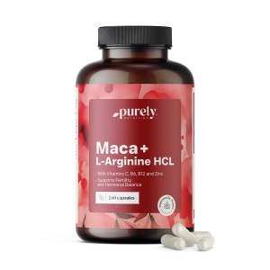 Purely Nutrition, Maca + L-Arginine HCL, 240 capsule - Img 2