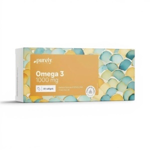 Purely Nutrition, Omega 3, 1000 mg, 60 capsule moi